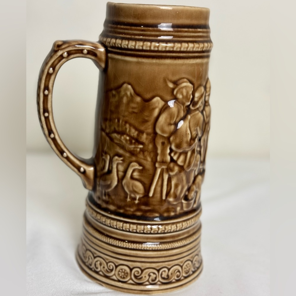 Vintage German Bell Beer Stein